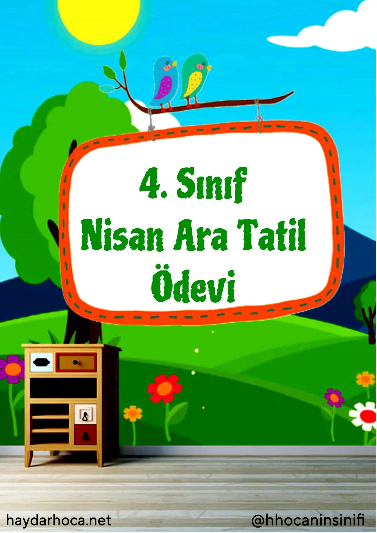4. Sınıf Nisan Ara Tatil Ödevi